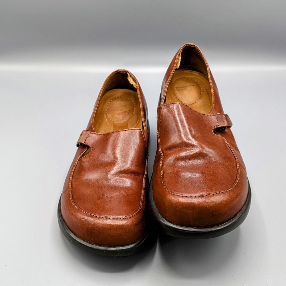 Brown Dansko loafers women US size 6.5-7 EU size 37